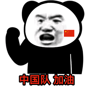 表情包中国队加油