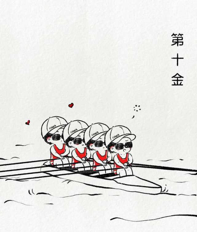 中国奥运健儿简笔画版头像,中国队yyds