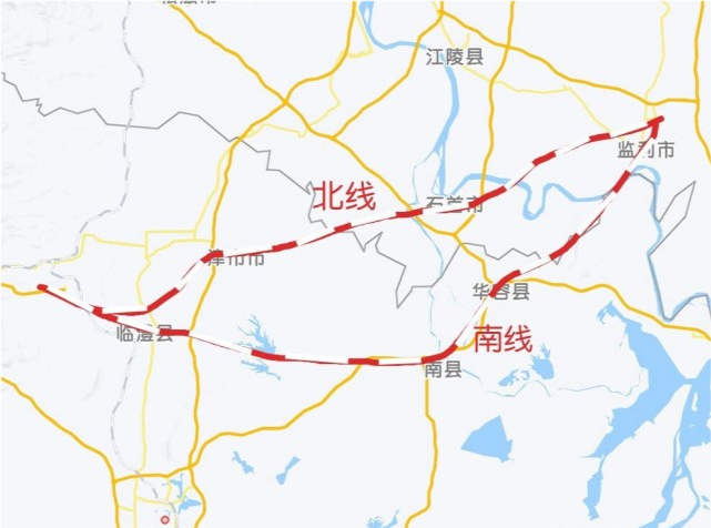 仙桃至监利铁路开展前期工作监利至石门铁路出现南北2个方案