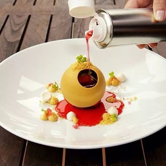 米其林餐厅甜品装盘艺术分享(264期)