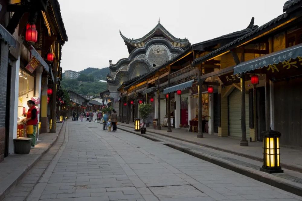 游洛带古镇,品客家文化