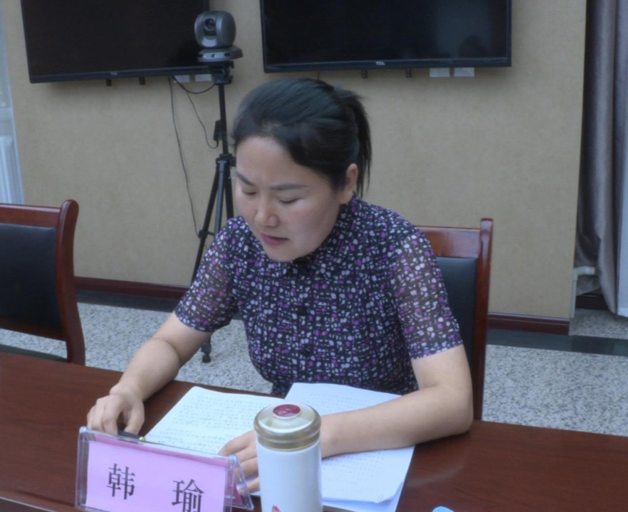 韩瑜对疫情排查防控工作进行了安排部署.