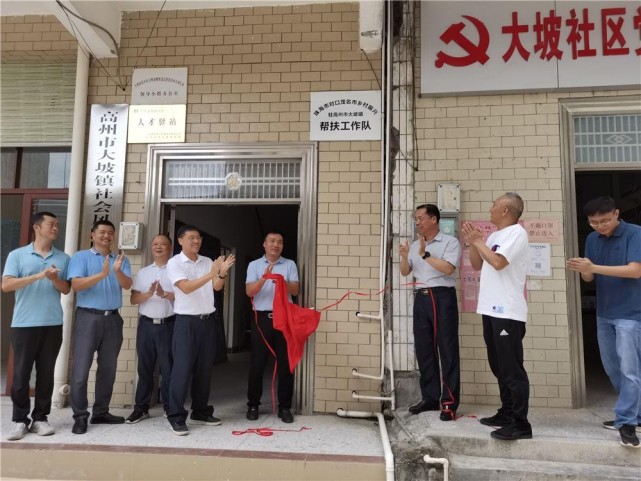 珠海市对口茂名市乡村振兴驻高州市大坡镇工作队正式