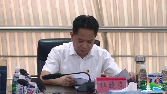 杜晓良区长参加区政府办党支部党史学习教育专题组织生活会