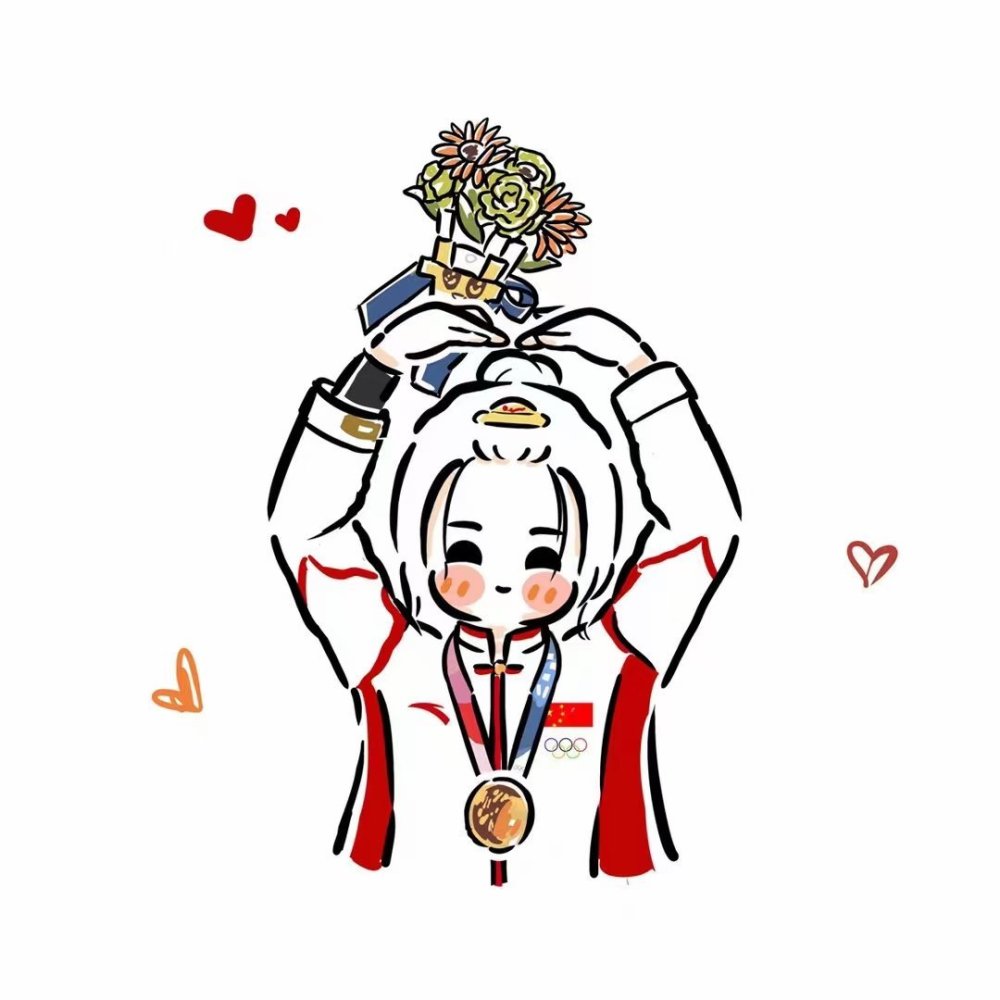 奥运头像 中国红