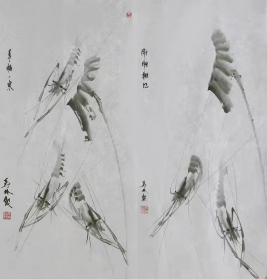 中国百年巨匠书画界代表人物—马林