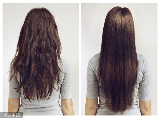 我也有像妈妈一样地长头发