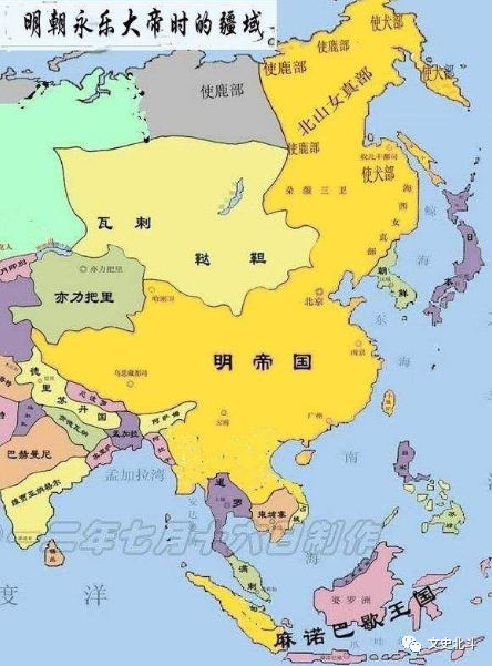 各种各样的明朝版图:为啥明朝的地图就那么难统一