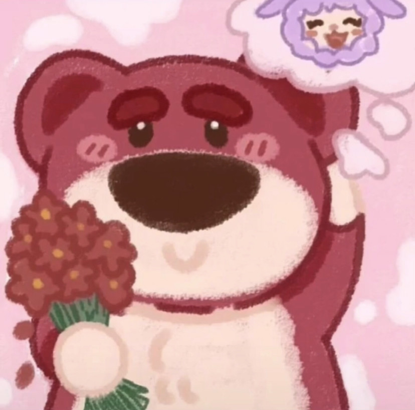 可爱草莓熊"头像 表情包"分享