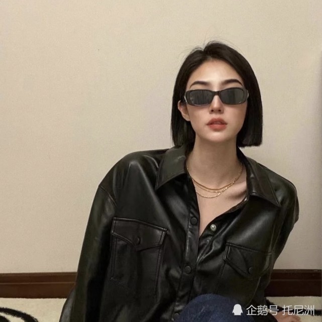 女生最美一刀切齐肩发型