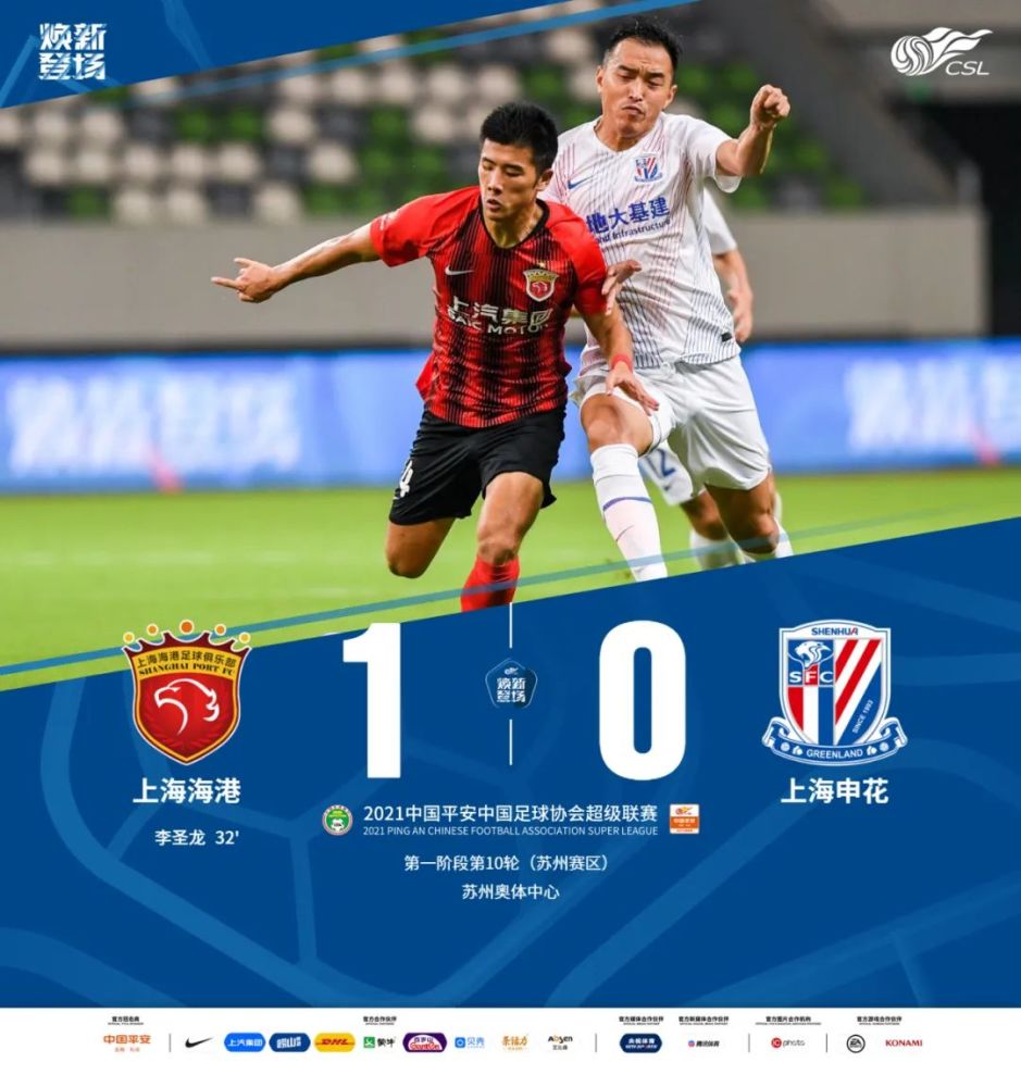 超战报|上海海港1-0上海申花 大连人0-1北京国安