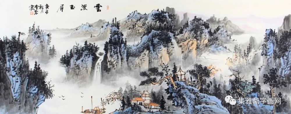 枯涩老辣,丰润峻厚,气度恢弘——曹来宾山水画作品赏析