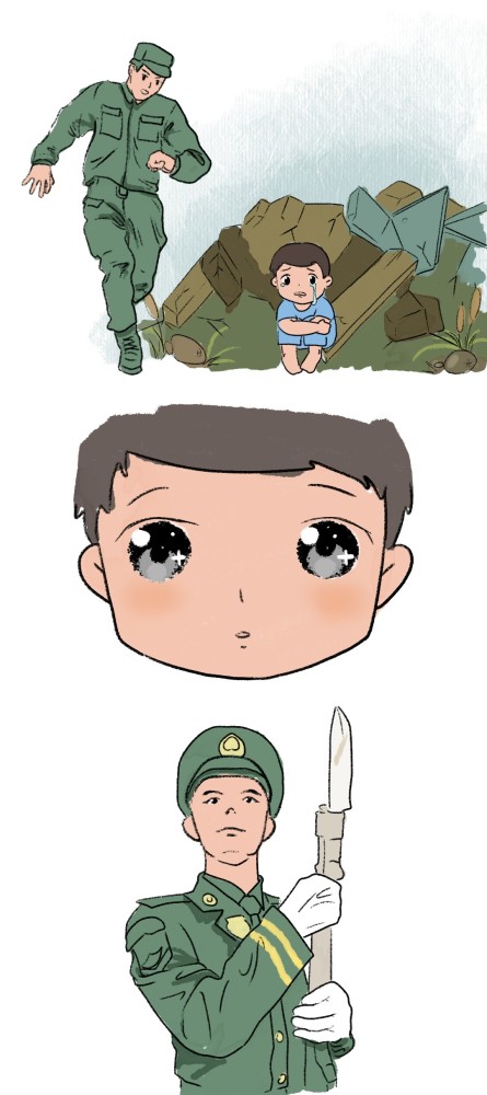 八一建军节丨手绘漫画 致敬这群四川