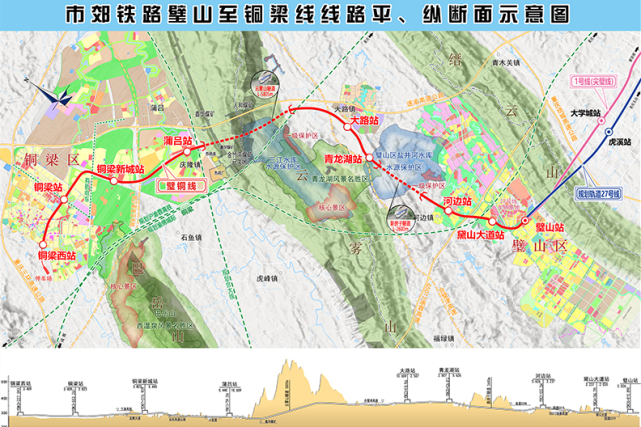 重庆又有"新规划",一条市域快线正在建设中,全长37.