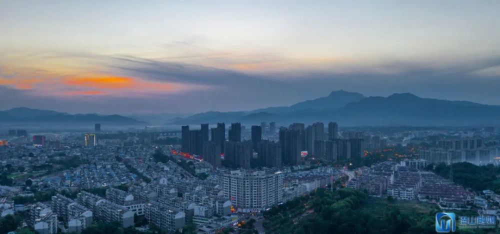 航拍潜山,不一样的风景