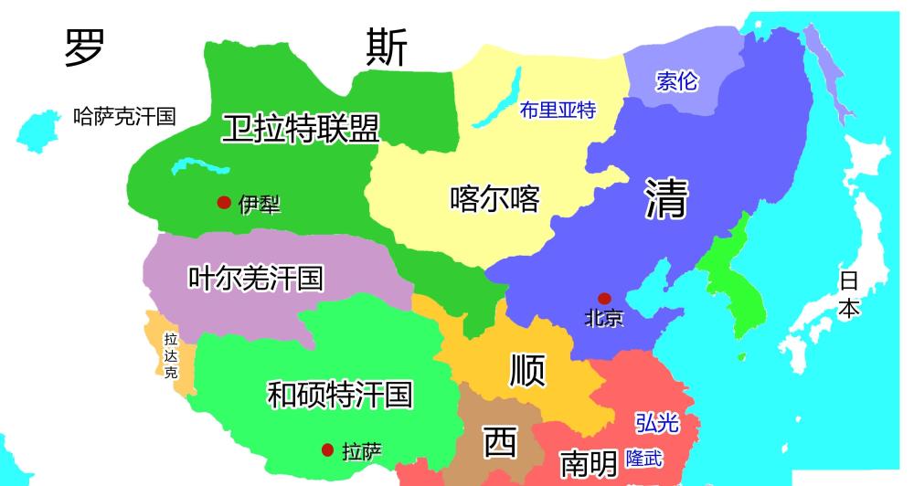 从地图看明朝疆域变迁:抛开地图开疆,200多年的分裂清晰可见