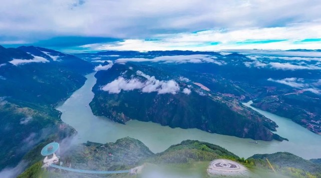 巴东巫峡口景区索道8月1日起正式启运