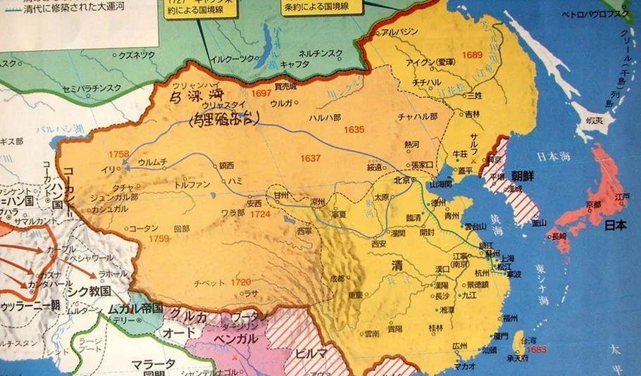 日本人画的中国历史地图:到底有多少是客观的?