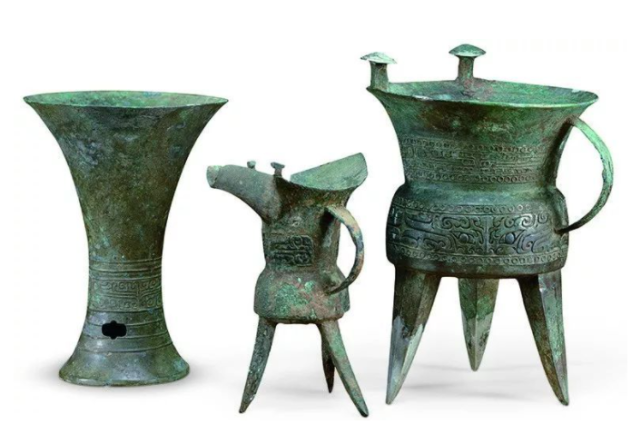 青铜时代的酒杯：爵-腾讯新闻