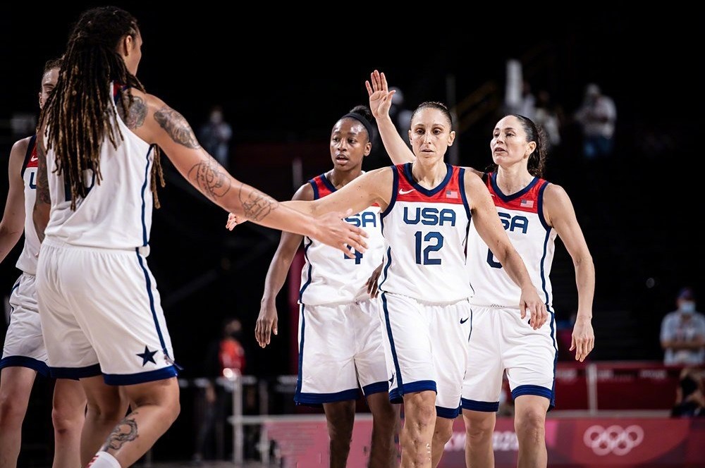 东京奥运会女篮比赛8月2日战报速递之二美国女篮93-82法国女篮