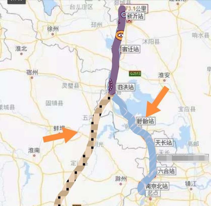 宁宿新城际出师未捷宁宿高铁规划出台