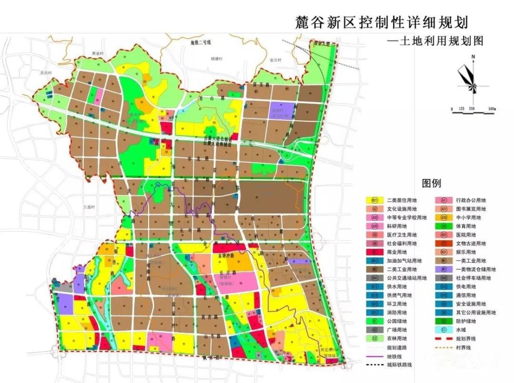 麓谷新区控规图但后续重磅项目不少,例如即将开工的长沙数字科学城