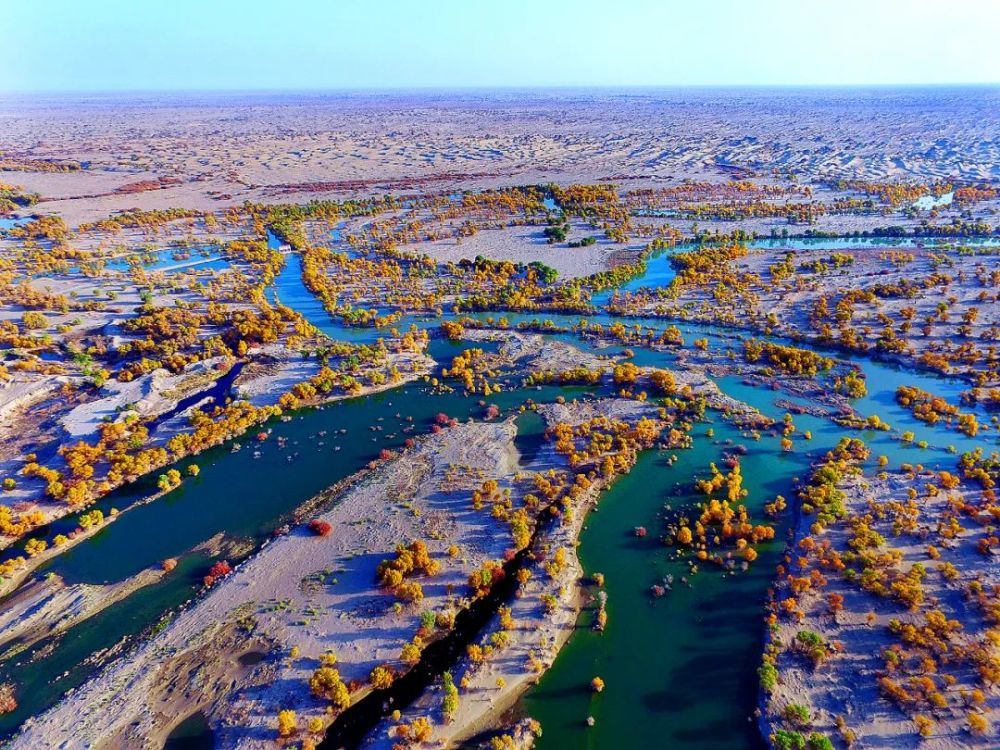 塔克拉玛干沙漠都发了大水,我国西北或正在变湿润,红旗河工程彻底凉凉