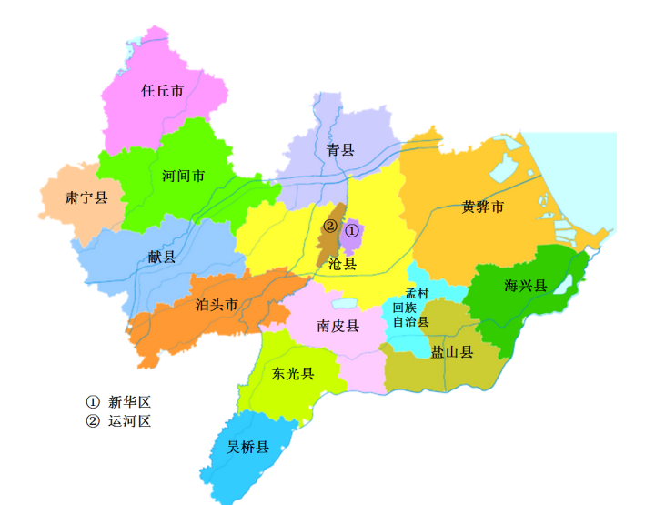 河北省的区划调整,11个地级市之一,沧州市为何有16个区县?