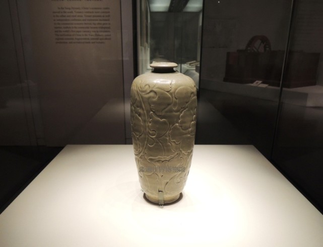 中国古代著名民窑名品：耀州窑刻花青瓷器，具有立体浮雕感