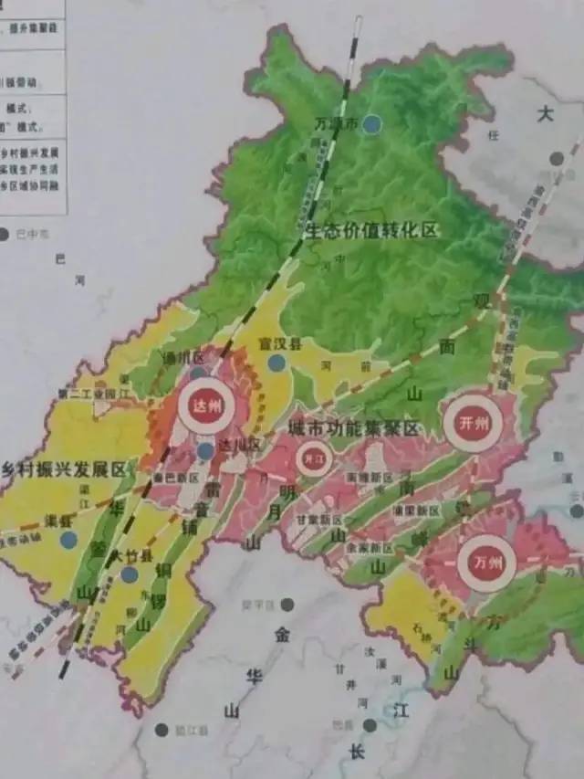 最近重庆市提出万开云新区和之前网上传的三峡新区矛盾吗?