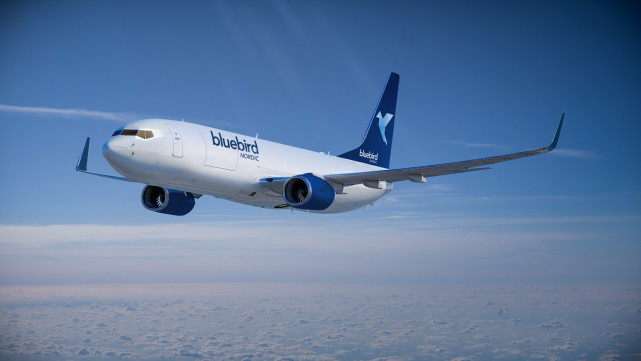 蓝鸟北欧航空2024年将前新增25架波音b737-800货机