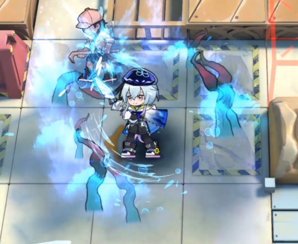 明日方舟:输出破10w的陈,连个腿都没有?水月立绘不错