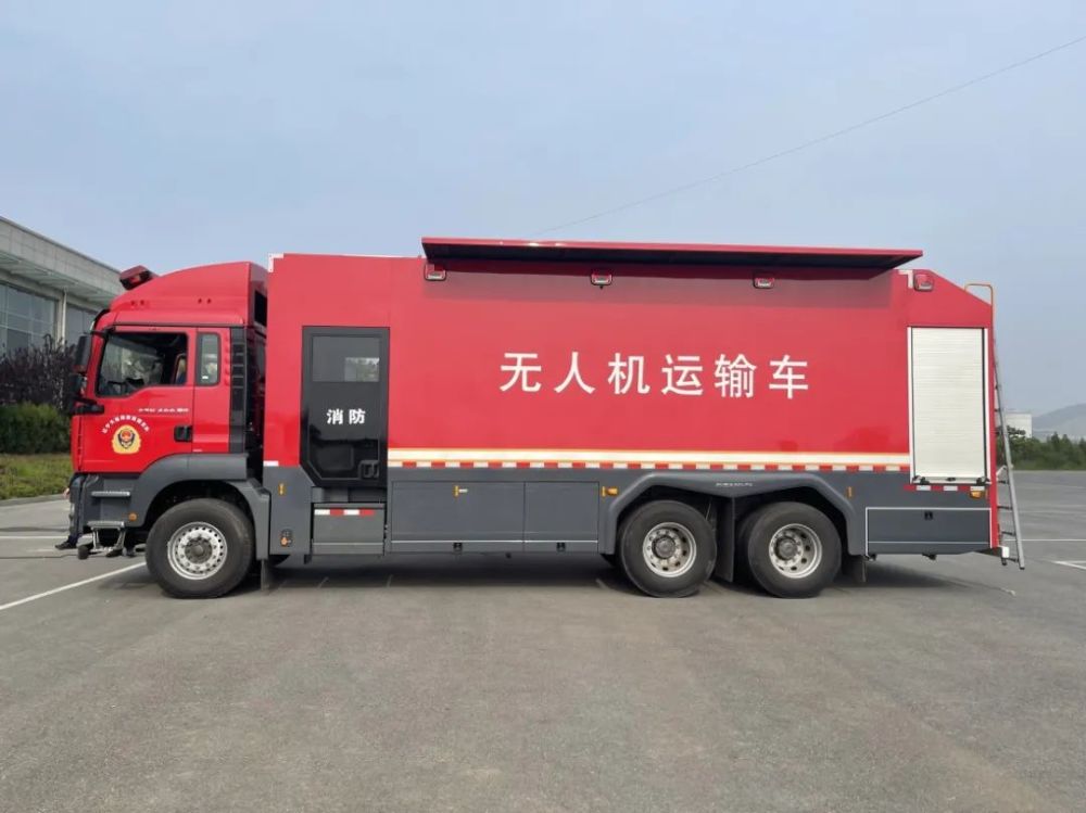 大连支队无人机运输车重装入列