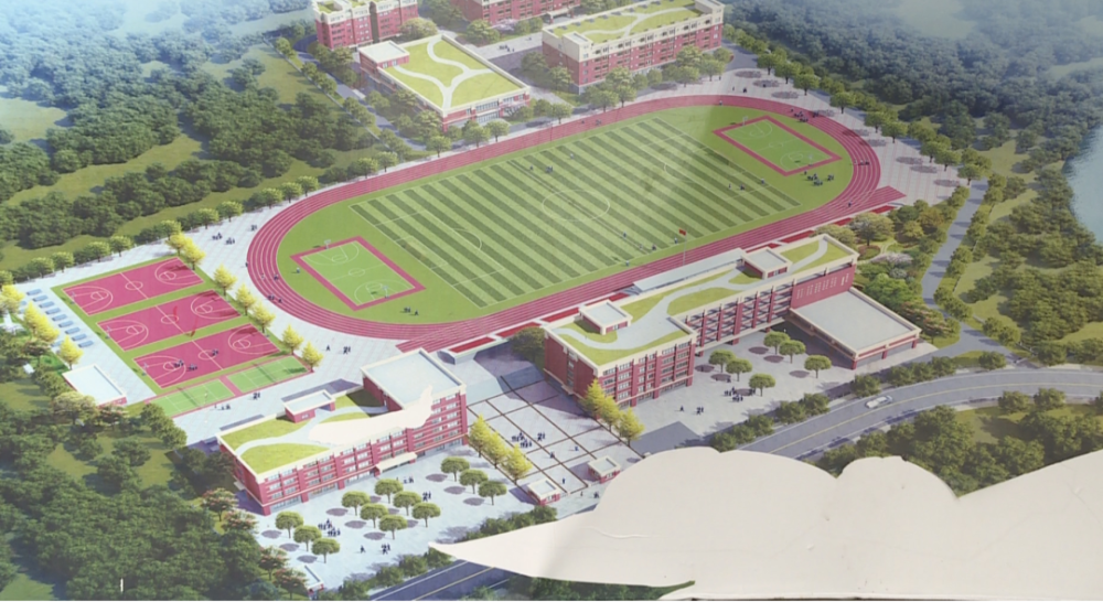 西昌香城学校二期改扩建工程进入尾声 预计9月投入使用