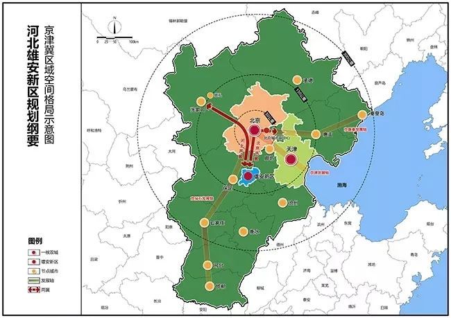 "京津雄"一盘棋,要打造世界级城市群.