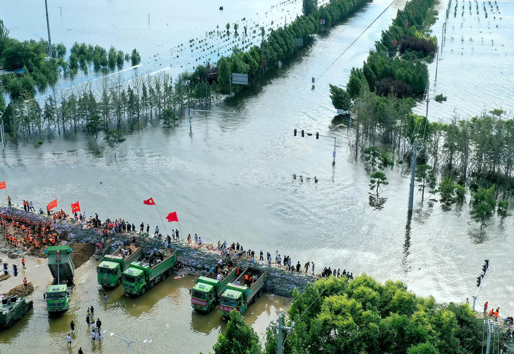 (关注河南强降雨)河南特大洪涝灾害影像纪实