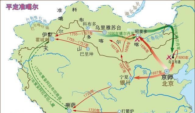 乾隆皇帝对哈萨克汗国的宽松,最终让中国失去了44万平方公里土地