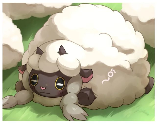 毛辫羊(日文:ウールー,英文:wooloo)是一般属性宝可梦.