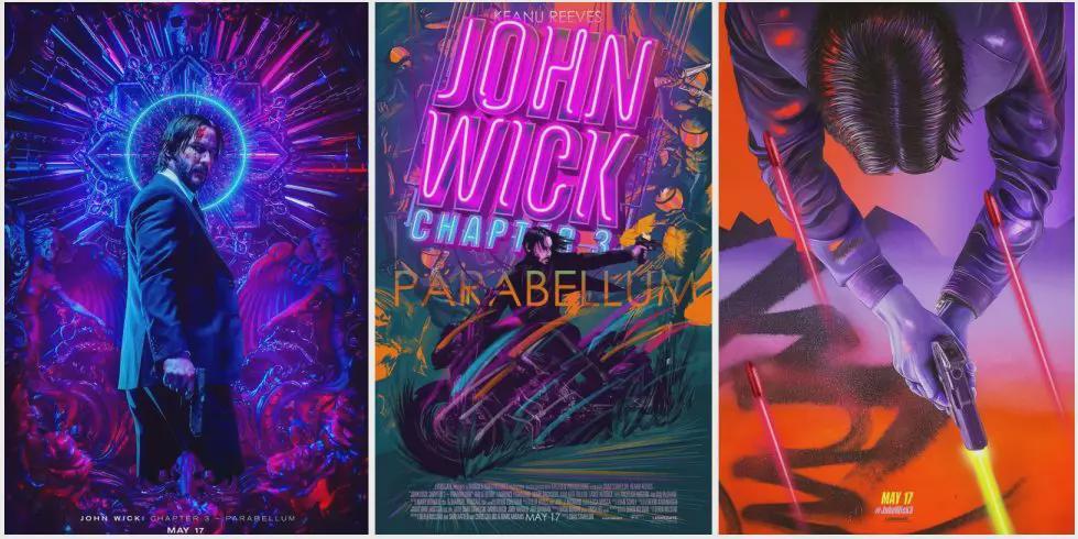 《疾速追杀john wick》创意海报