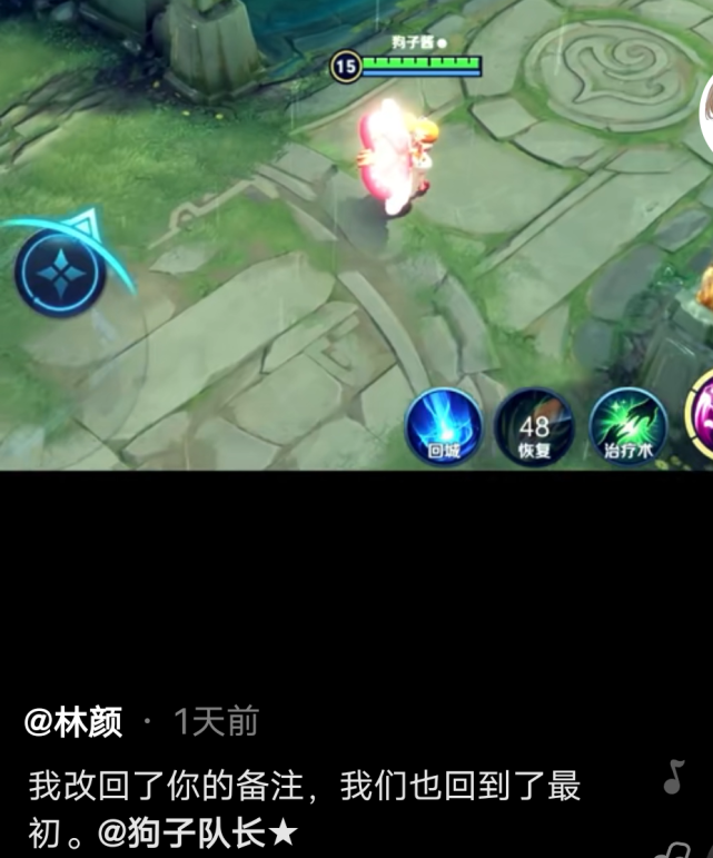 王者荣耀国服澜林颜旧情复燃狗子却毫不理睬剧本没谈好