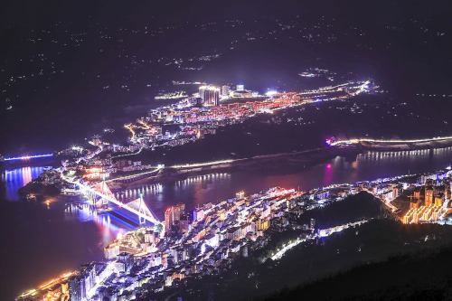 组图|巴东:盛夏夜景图