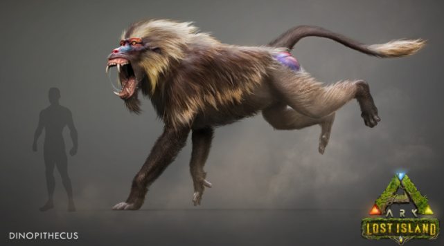 《方舟生存进化》免费dlc票选出中国生物,恐猿战力极