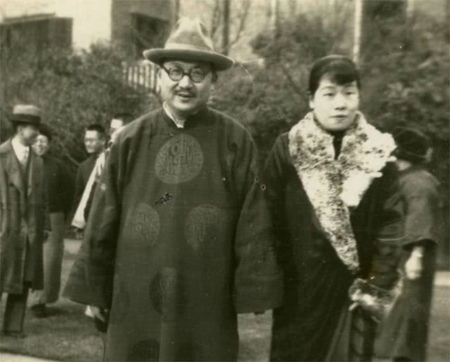 孔祥熙在宋霭龄之前曾有一任妻子,1908年的时候,他与潞河学院的同学