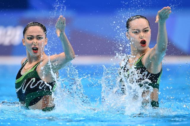 东京奥运会花样游泳双人自由自选决赛赛况