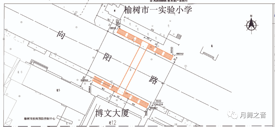 榆树这两所学校门前将要建过街天桥,看看是不是您家门口?