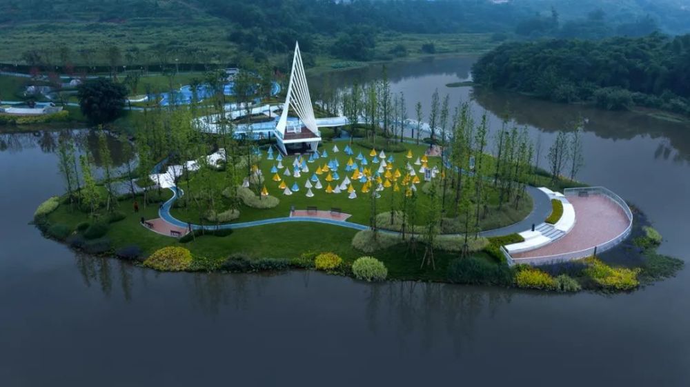 自然中造一座家园重庆双福蓝光麓湖长岛