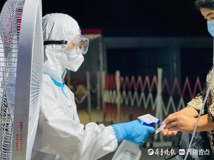 烟台全员核酸检测进行时!壹点情报员用镜头记录这些感人瞬间