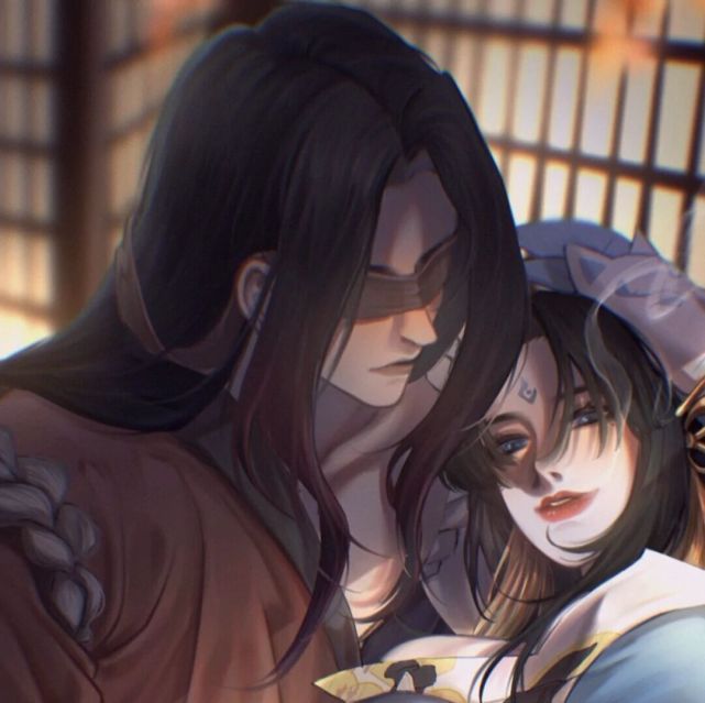 动漫头像:超甜蜜的王者动漫情侣头像,打游戏自带buff