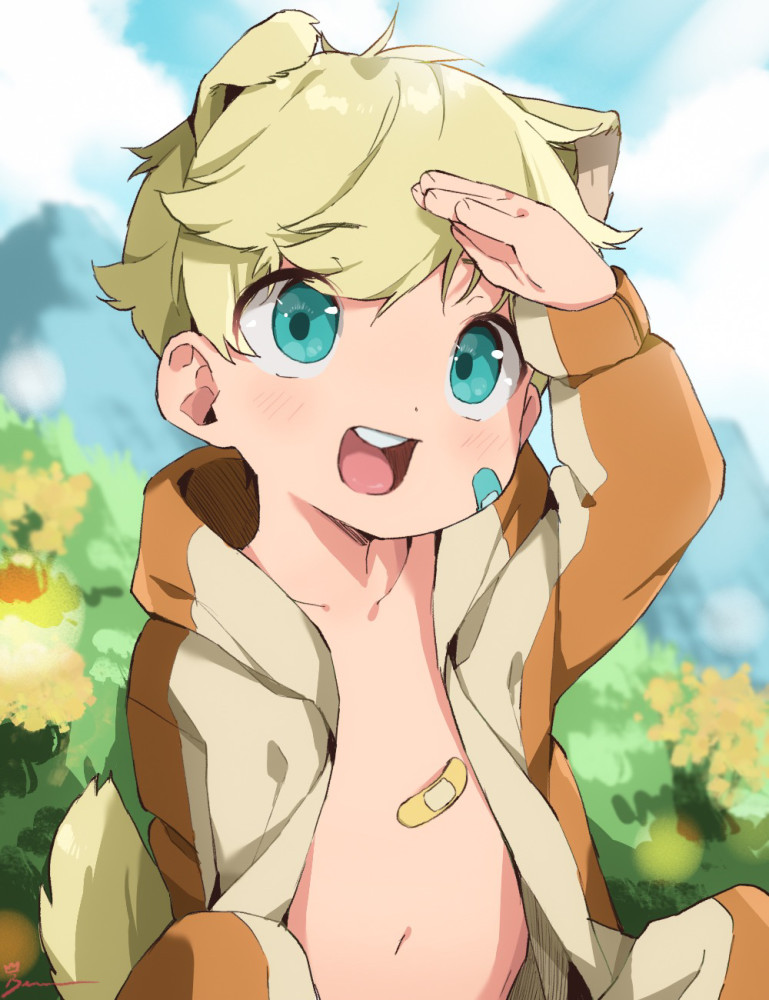 画师thebrushking鉴赏精力旺盛的自然男孩高鲁