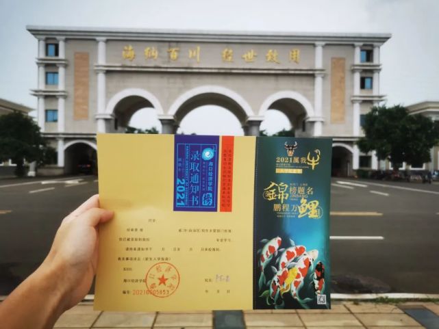 深紫(紫气升腾)为主 传统风格中蕴含现代简约风格 三亚学院录取通知书